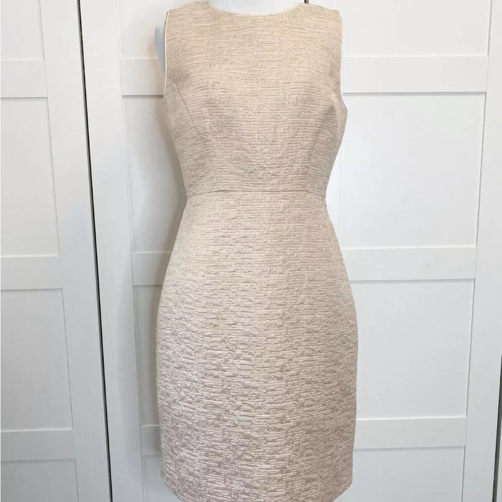 Kate Spade Della All That Glitters Pink/Rose Gold Dress Size 10